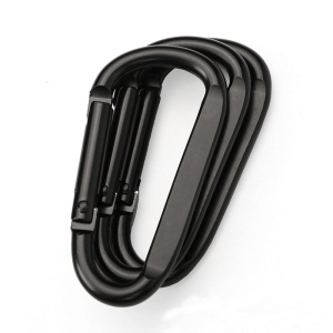 Outdoor D Compression Thickening Aluminum Alloy Mountaineering Buckle Backpack External Buckle Connecting Ring Travel Water Cup Hook Spring Buckle